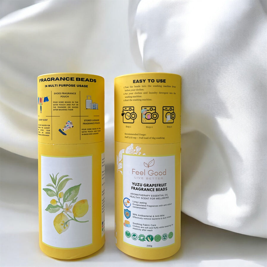 Feel Good Laundry Fragrance Beads | Long lasting scent of plant extract